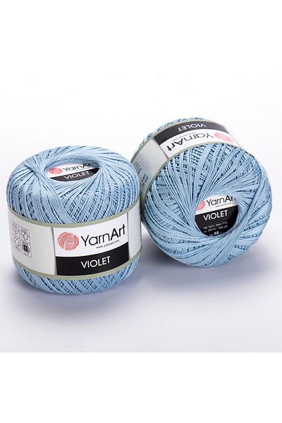 Yarnart Βιολετί - Mercerized Lace Νήμα Baby Blue-4917