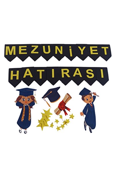 Aydede Oyunevi Keçe Mezuniyet Pano Karne Panosu Mezuniyet Panoları Hatırası Y...