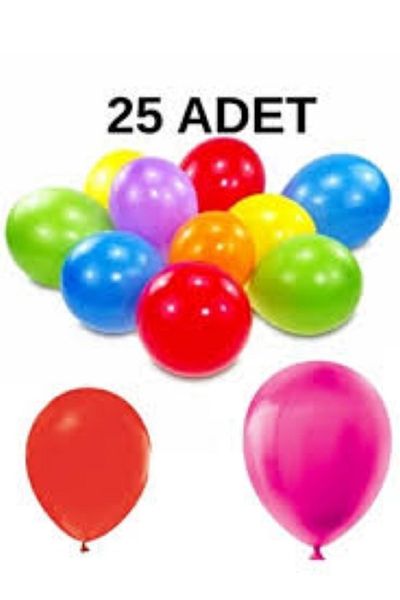 alpmodel 25 Pieces of 7 Mixed Balloon Stands - Celebration for Party, Birthday and Special Occasions