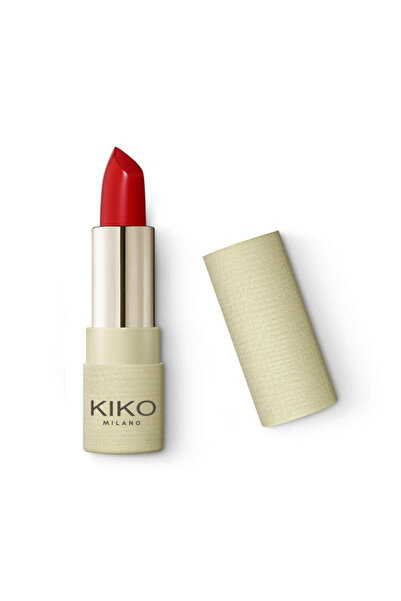 Kiko GREEN ME BADEM VE HİNT YAĞLI MAT RUJ -Carest Cosmetic