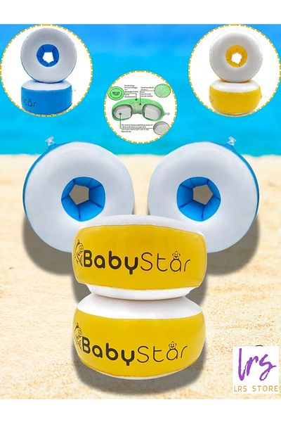LRS STORE Mini Baby Star Sponge Children's Sleeves Beginner and Advanced Marine Sleeves 2-10 Years + Repair Tape