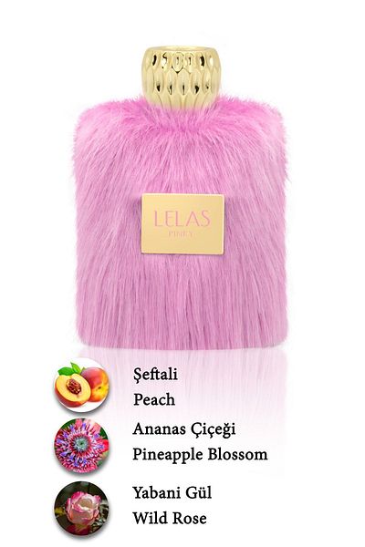 Lelas ليلاس فور 1448 بينكي أو دي بارفان 100 مل عطر نسائي برائحة الفواكه والزهور