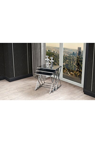 mobilyabazari Venna Zigon Sehpa, Sehpa, Salon Sehpası (renk Seçenekli)