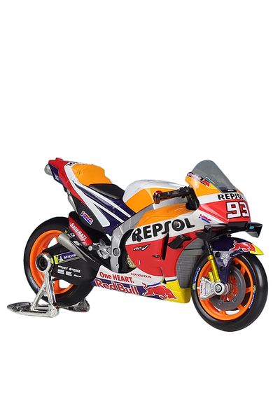 Maisto Honda Rcv 213 2021 1/18 Orange Model Motorcycle