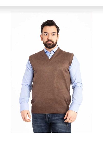 FİRES GİYİM Men's Inch Wool Knitwear Suveterr