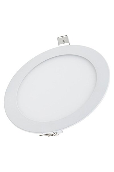 Flora Elektromarket 15 Watt Sıva Altı Slim Kasa Panel Led Spot Sarı Işık