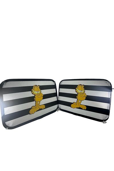 TKY Garfield Printed Glass Curtain Accessory - Suitable for All Cars