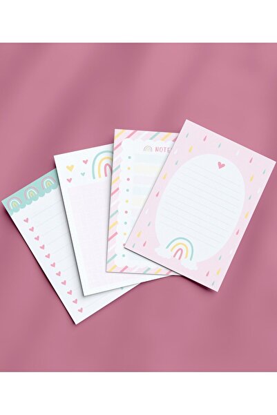 Grdall 4 قطع - لوحة مذكرة صغيرة بحجم A6، لوحة مذكرة، لوحة مذكرة، قائمة للقيام...