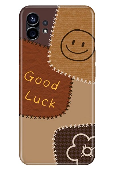 NOTHING Phone 1 Uyumlu Kılıf Resimli Desenli Silikon Good Luck