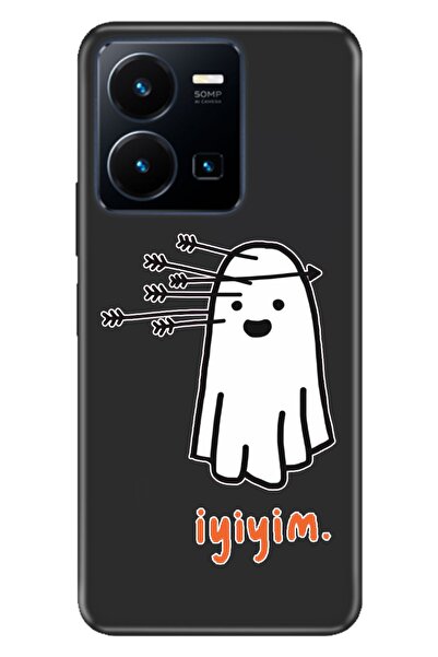 vivo Y22s - Y35 Uyumlu Kılıf Resimli Desenli Silikon İyiyim
