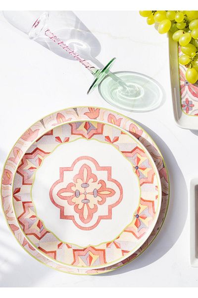 The Mia Dolce Vita Set of 6 Plates - 26 cm