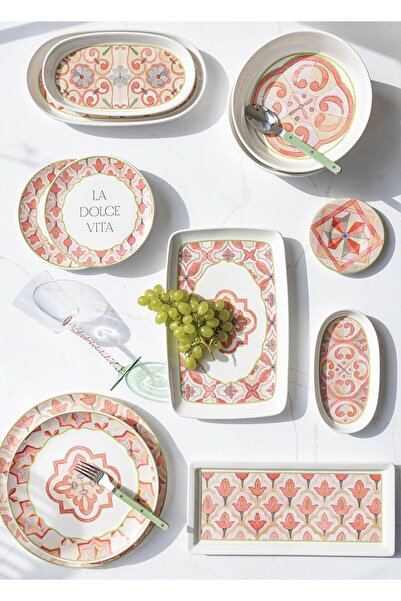 The Mia Dolce Vita Oval Servis 2li 29 cm