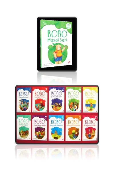 Erdem Yayınları Bobo Masal Seti -10 Kitap Takım