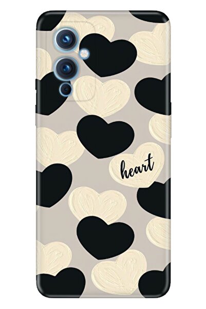 Oneplus 9 Uyumlu Kılıf Resimli Desenli Silikon Heart