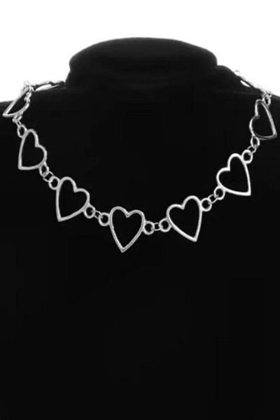 Köstebek Chained Heart Necklace