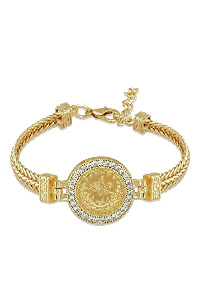 Enderun Kuyumculuk Çeyrek Reşat Altın Görünümlü Bileklik