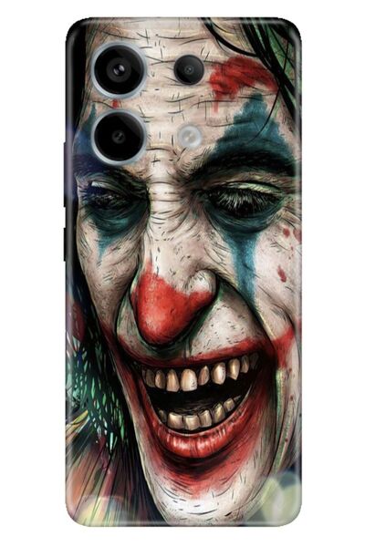 POCO X6 - Xiaomi Redmi Note 13 Pro 5G Kılıf Resimli Desenli Silikon Joker Draw