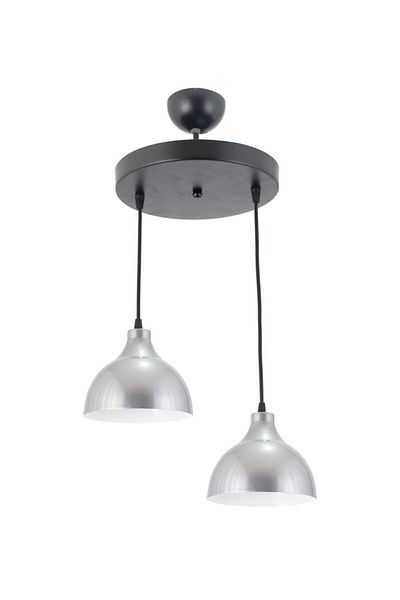 Lambadar Retro Rustic Model Modern Metal Double Pendant Lamp Chandelier Cafe