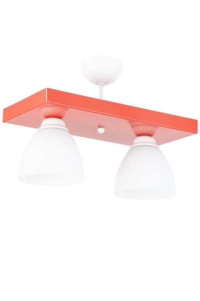 Lambadar Single Square Red Sports Model Modern Chandelier