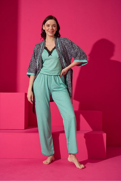 ELİZ HOMEWEAR Set de halat și pijama țesute