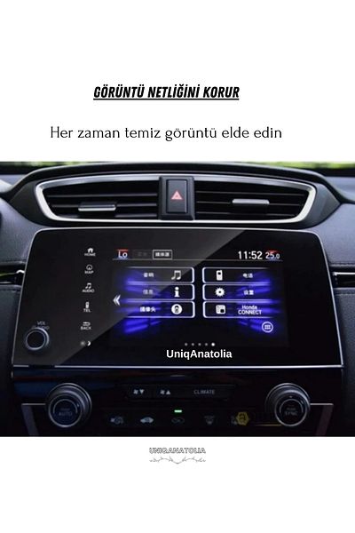 UniqAnatolia Honda Crv Cr-V 2018 - 2021 Multimedia Nano Screen Protector