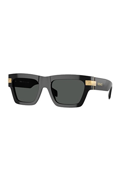 Versace VE4464GB1/8752 Unisex Güneş Gözlüğü Siyah Kemik Çerçeve Füme Lens UV400