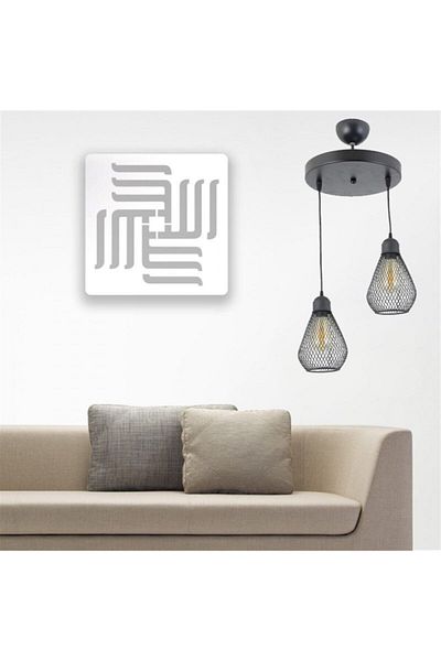 Lambadar Bulb Model Black Wrought Iron Modern Pendant Lamp Chandelier