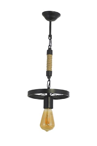 Lambadar Sports Modern Rustic Retro Single Model Wheel Pendant Lamp Chandelier