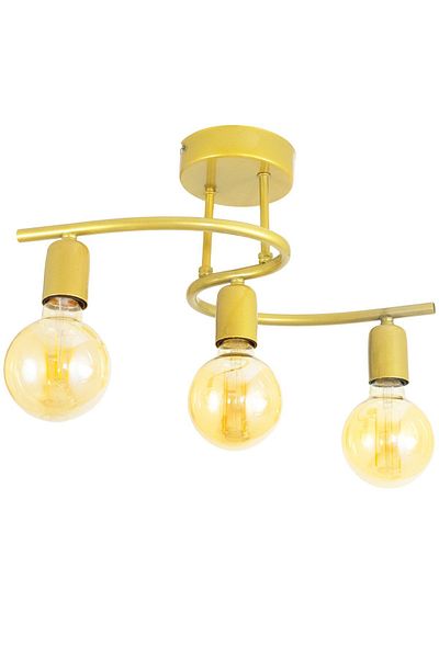 Lambadar Plafonier Modern S Model Gold Chandelier