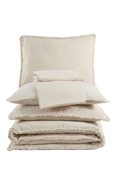 Macas Home Artemis 100% Cotton Vintage Washable Single Duvet Cover Set