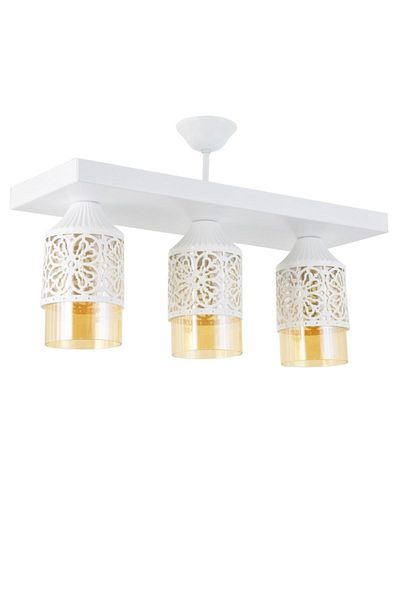 Lambadar Triple Sports Model Modern Retro Rustic Chandelier