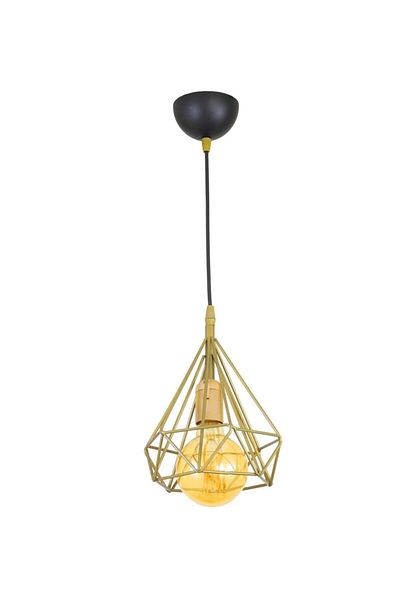 Lambadar Single Gold Prism Model Pendant Chandelier