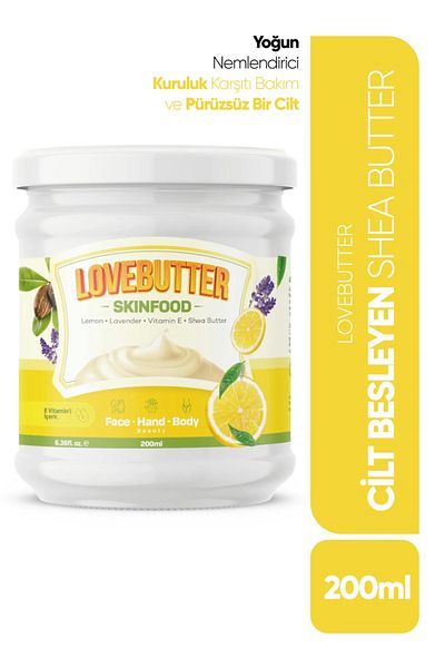 LOVE BUTTER Intensive Moisturizing Cream Skin Food - Face Hand Body Nourishing