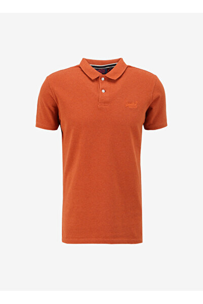 SUPERDRY Düz Turuncu Erkek Polo T-Shirt M1110343A5EY_CLASSIC PIQUE POLO
