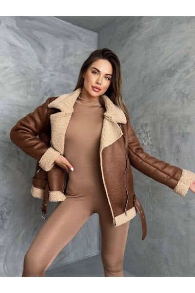 Aseres Ropa Tesettür سترة مبطنة بالفرو