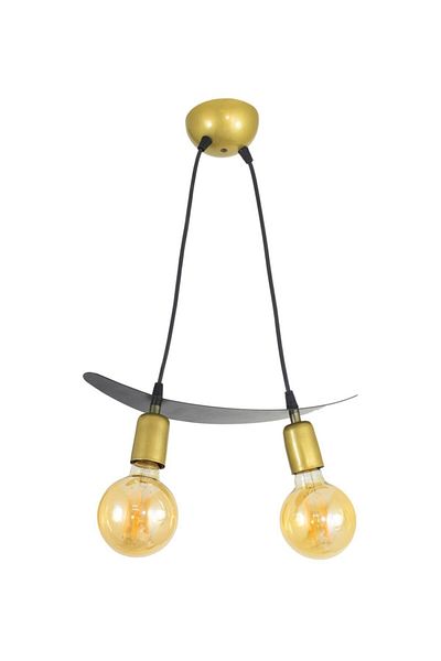 Lambadar Double Tulip Motif Boat Model Style Pendant Lamp Chandelier