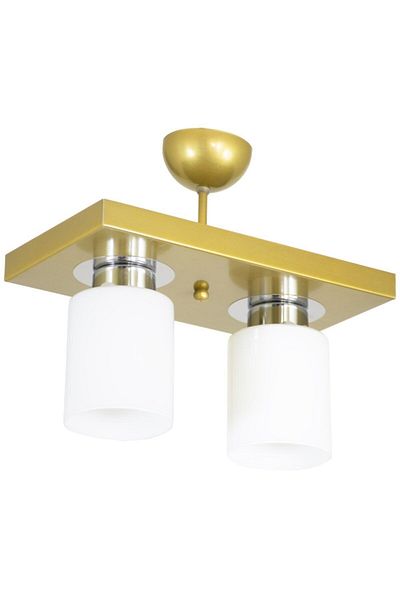 Lambadar Double Modern Sports Model Rectangular Tray Antique Chandelier