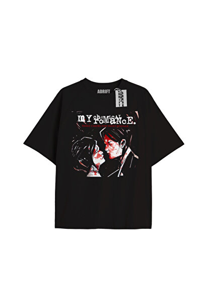 Adrift Tricou unisex Kod Presss Black Revenge My Chemical Romance 71840tt
