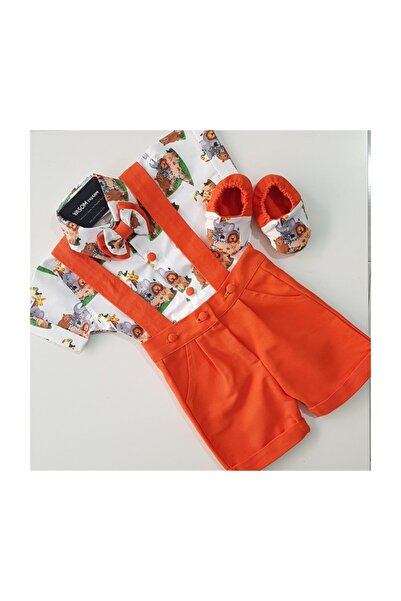 YASOM TASARIM Safari Şortlu Doğum Günü Kıyafeti