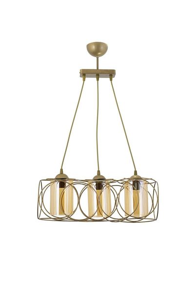 Lambadar Modern Sports Round Geometric Single Antique Balcam Metal Pendant Lamp Chandelier