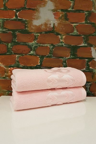 Özdilek Luna 2-Piece Towel - Pink