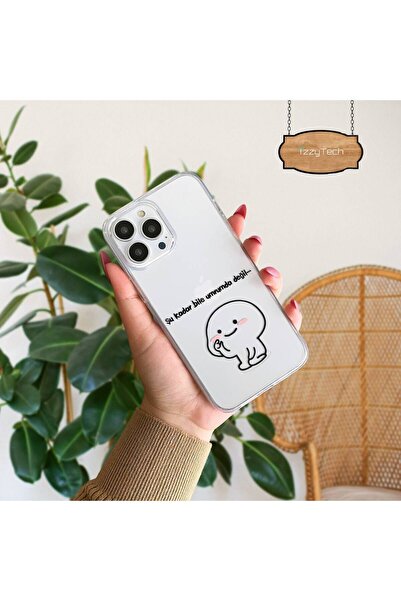 izzytech حافظة متوافقة مع هاتف iPhone 11 PROMAX، غطاء ناعم واقٍ رفيع بتصميم شفاف