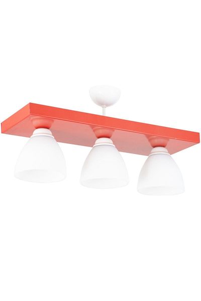 Lambadar Single Square Red Sports Model Modern Chandelier