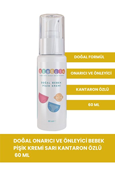Bebelin Doğal Bebek Pişik Kremi 60 Ml. Kantaron Özlü Onarıcı Ve Önleyici Pişi...
