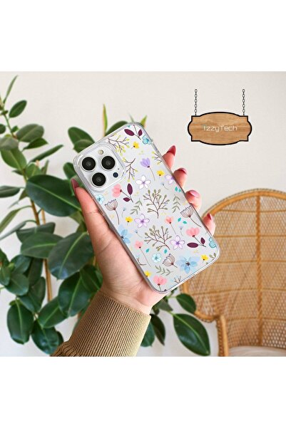 izzytech حافظة متوافقة مع هاتف iPhone 14 PLUS، غطاء ناعم واقٍ رفيع بتصميم شفاف