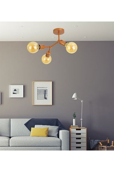 Lambadar Acrobat Model Plafonier Ceiling Mounted Chandelier