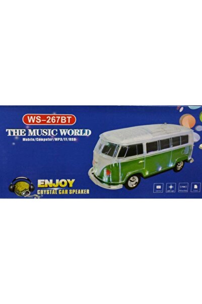Enjoy Ws-267 Bt Bluetooth Sd Card Usb Girişli Işıklı Araba