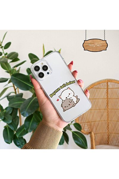 izzytech حافظة متوافقة مع هاتف iPhone 14 PLUS، غطاء ناعم واقٍ رفيع بتصميم شفاف