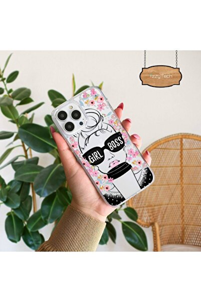 izzytech حافظة متوافقة مع هاتف iPhone 11 PROMAX، غطاء ناعم واقٍ رفيع بتصميم شفاف