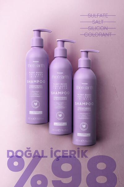 Tresan The Earth Plant Based Collagen Biotin Şampuan 250 ml